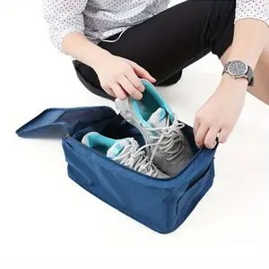 Travel Storage Portable Sneaker Bag Bag Waterproof Breathable Single Shoe Storage Bag Foldable Portable Small Shoe Bag 6 Colors