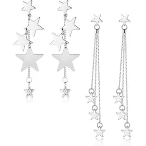Dangle Earrings for Women - Long Tassel Drop Earrings in Lightweight  Design