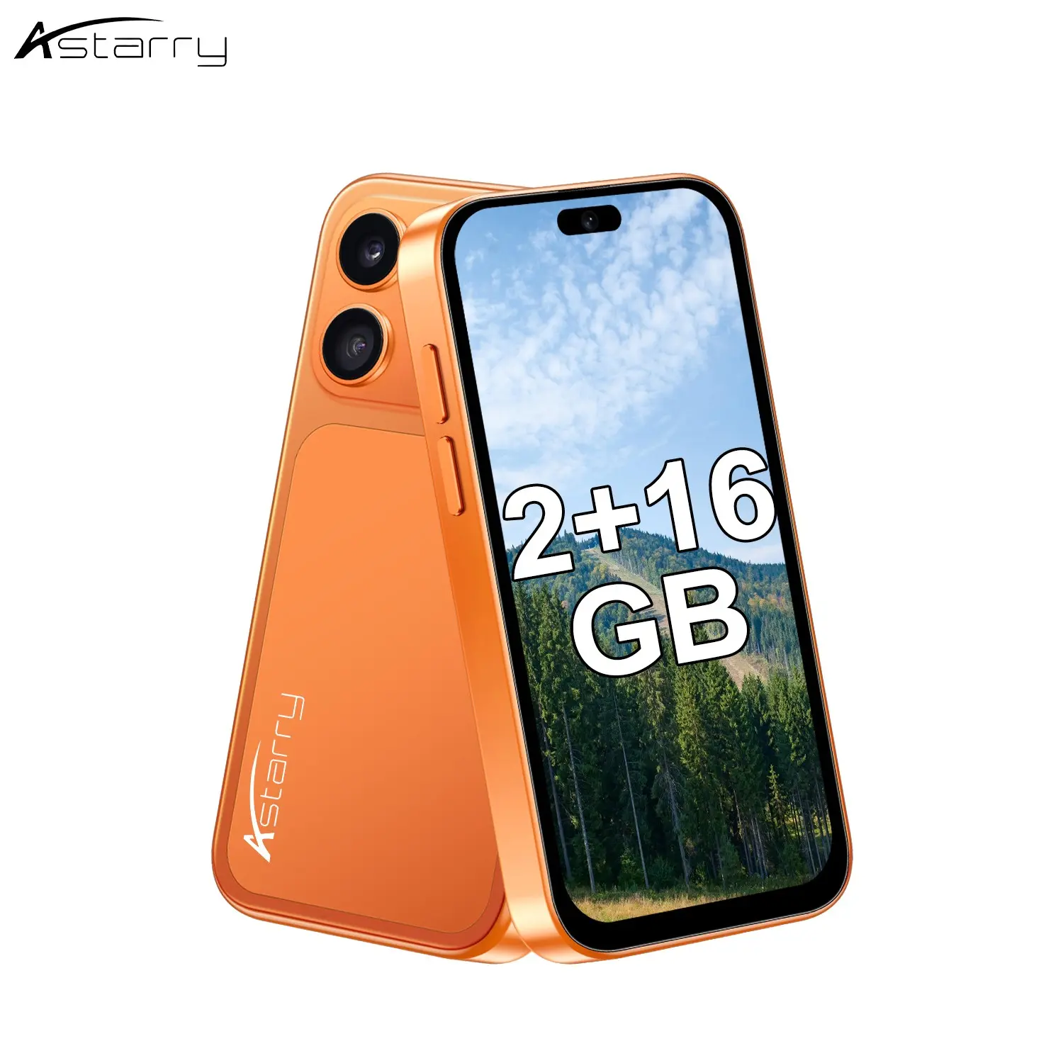 Astarry-Xs17 Pro Smart Mini Phone, 3.75 Inch Screen, 2gb RAM + 16GB Storage, Android 10.0, 4-Core Processor, 2500mah Battery, Dual Sim