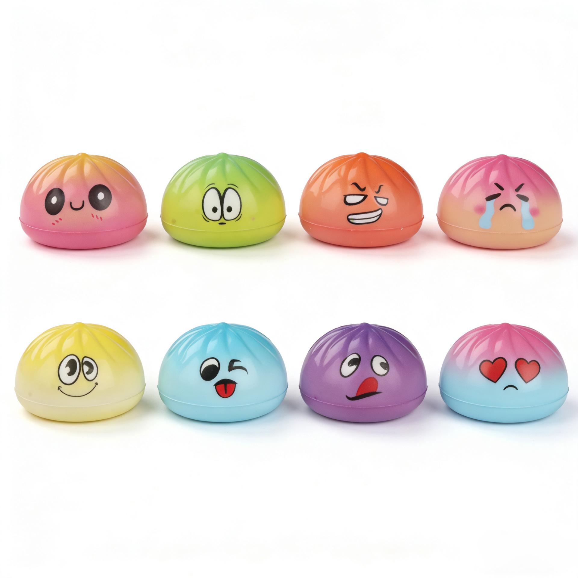 Mystery Rainbow Squishy Bun Fidget Toy | Slow Rising Stress Relief Squeeze Toy, Cute Emoji Dumpling Toy with Steamer Box for Kids Adults Anxiety Relief Mystery Rainbow Squishy Bun Fidget Toy | Slow Rising Stress Relief Squeeze Toy, Cute Emoji Dumpling Toy with Steamer Box for Kids Adults Anxiety Relief