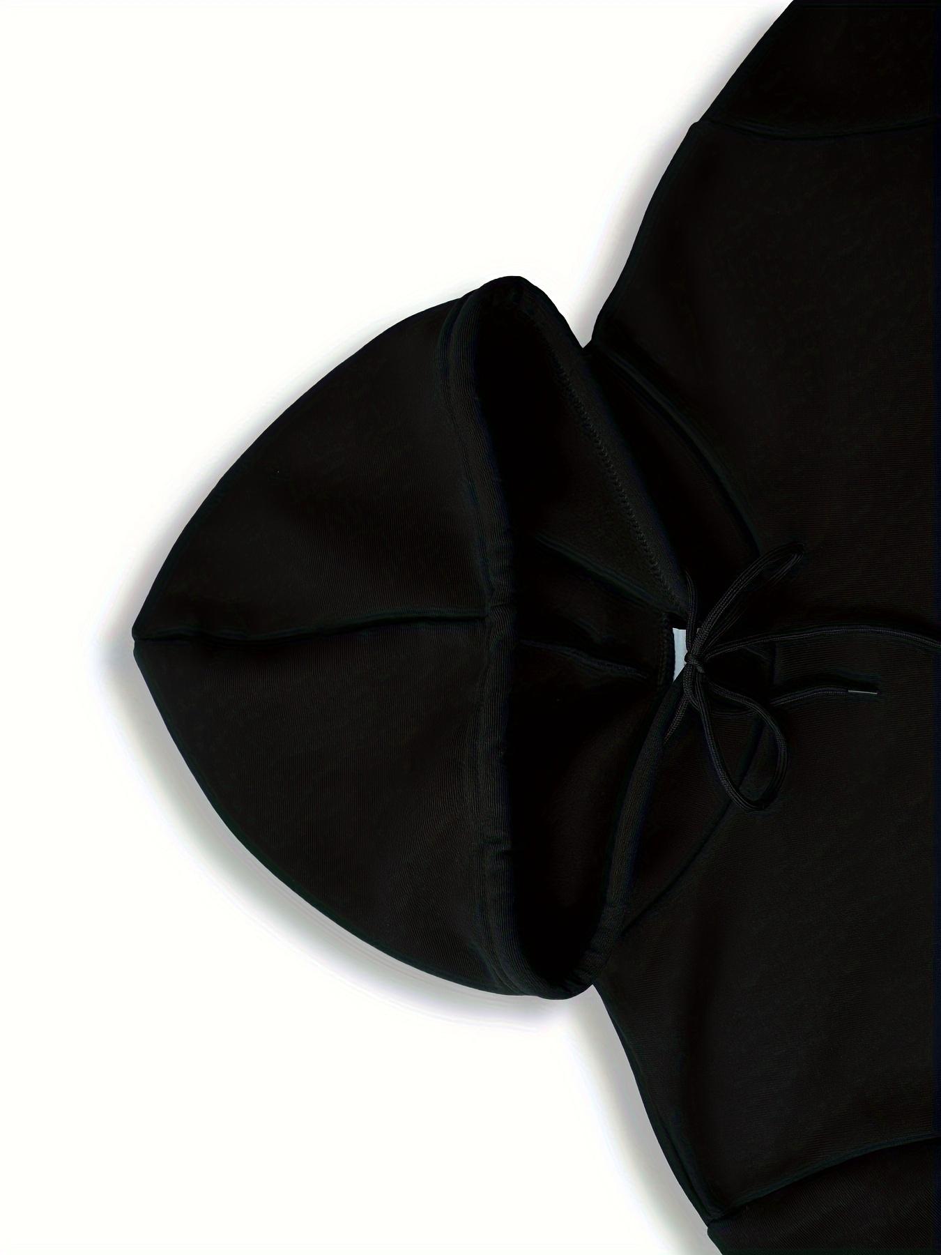 Men's New York Printed Hoodie Sportswear Set - Polyester Sportswear Set with Pocket, Long Sleeve, Loose Style, Knitted Fabric, Autumn/Winter, Slightly Elastic