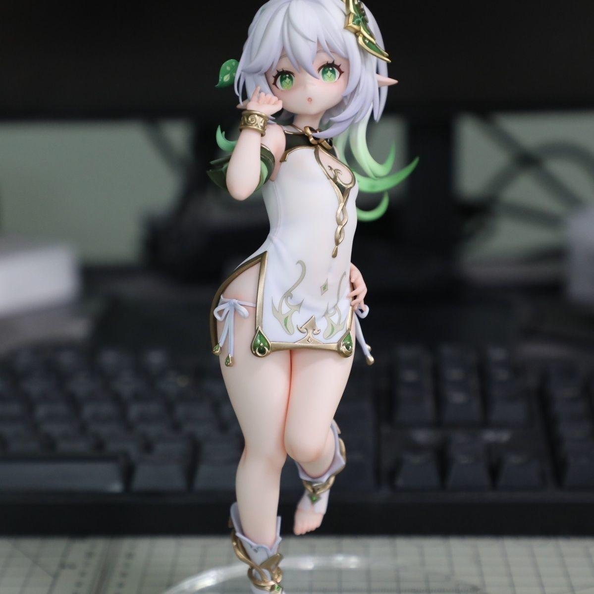 Nahida 3D Ready Made Genshin Impact Gk White Mold Printing Nahida Game Character Limited Edition Kit Statue Model Figurine Gift