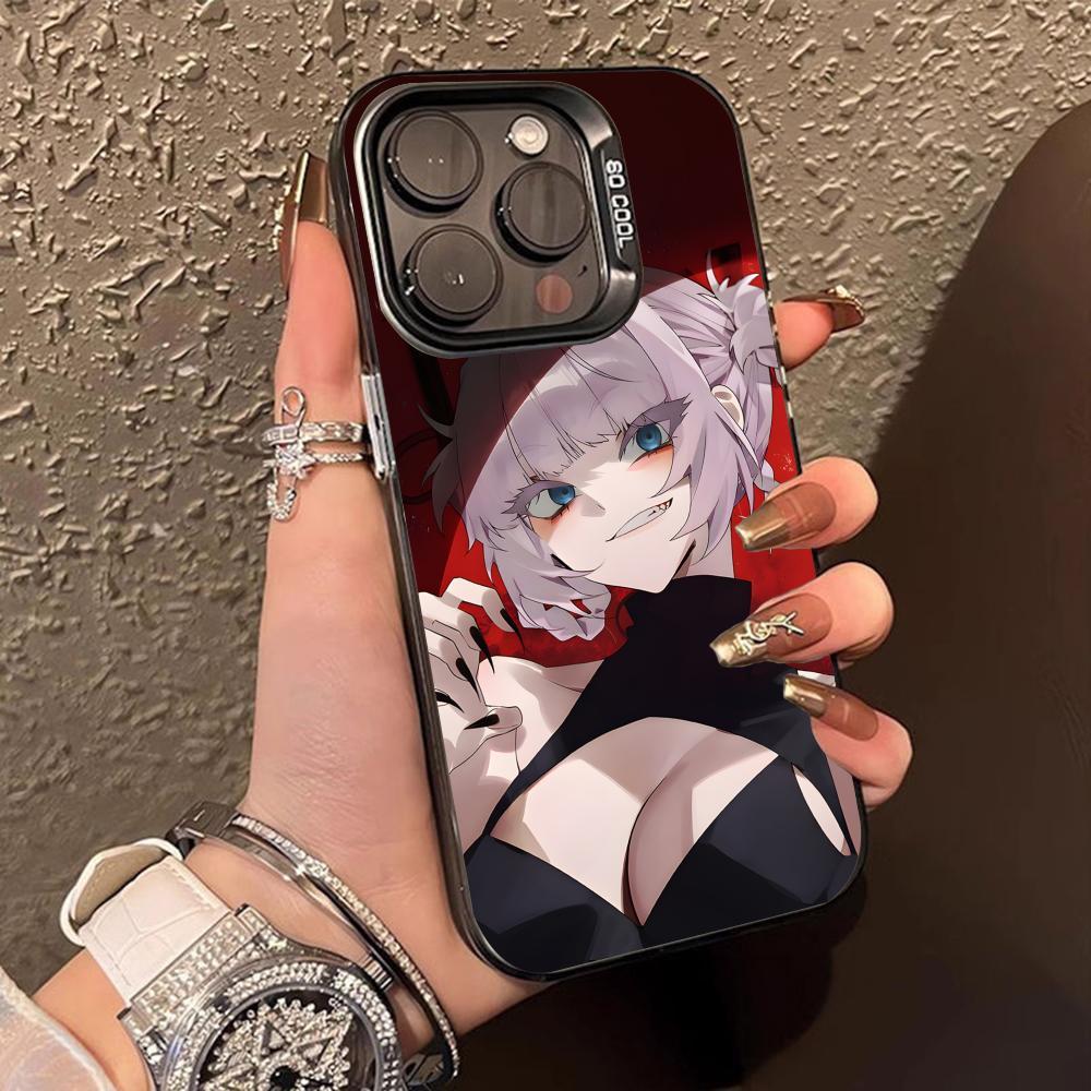 Call Night Nazuna Translucent Mobile Phone Case for iPhone 17 16 15 14 13 12 11 X XR XS Air Pro Max Plus Colorful Cover