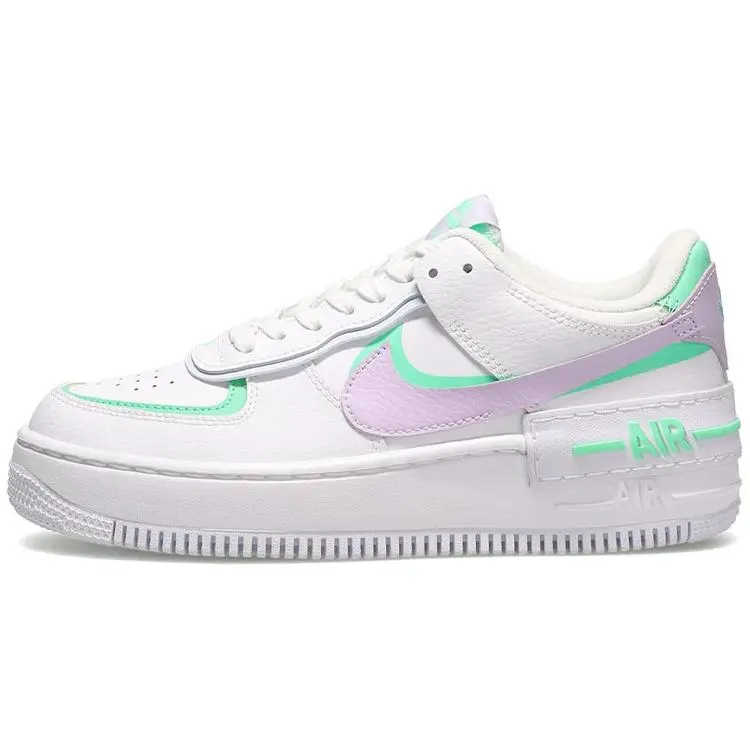 Nike Air Force 1 Shadow Women's Low-Top Sneakers in Infinite Lilac – Synthetic Leather, Slip-Resistant, Cushioned, Durable, Lightweight Verifiable, with credentials and supporting global authentication