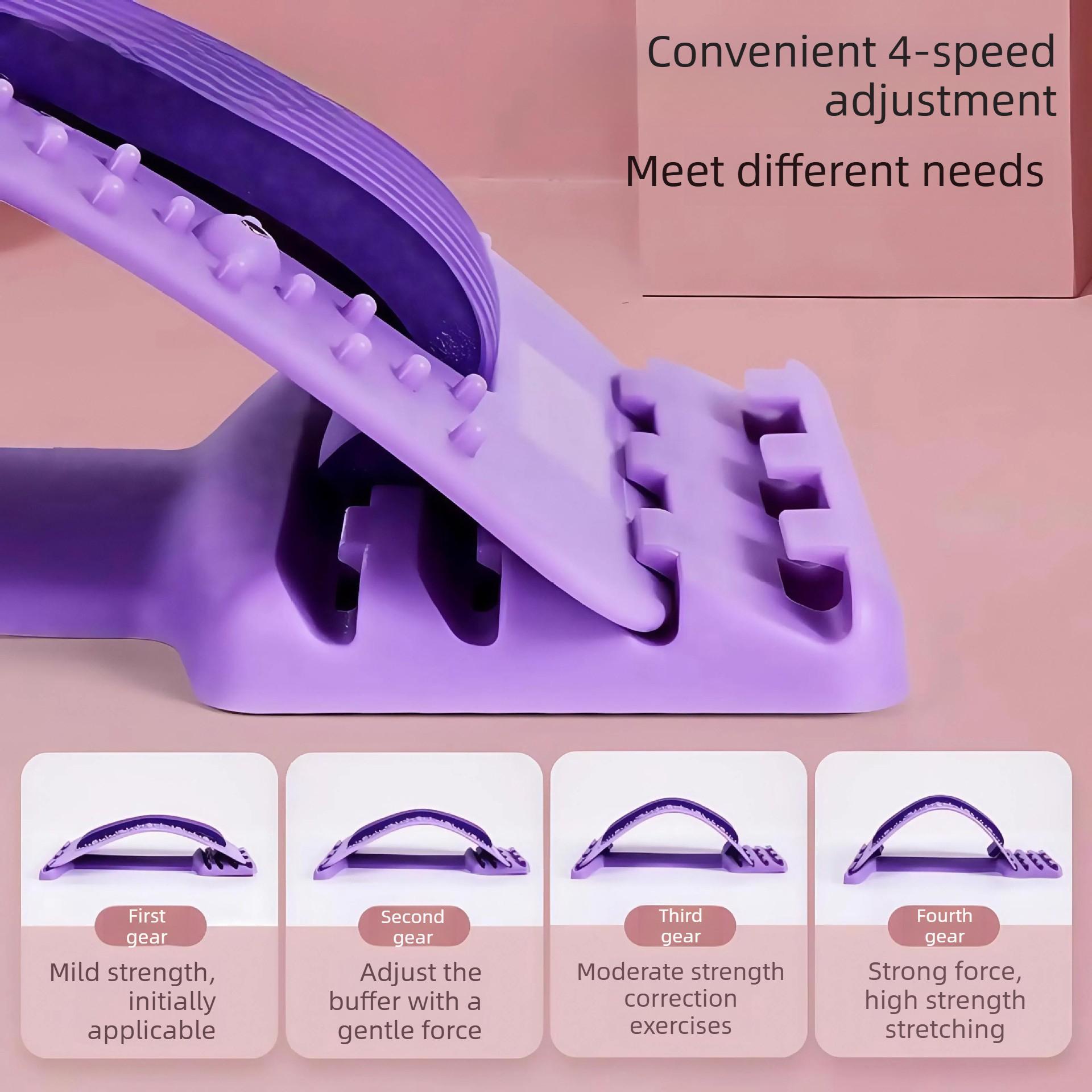 Lumbar Soother Lumbar Stretcher Spine Correction Back Massage Artifact Spinal Support Exercise Top Waist Plate