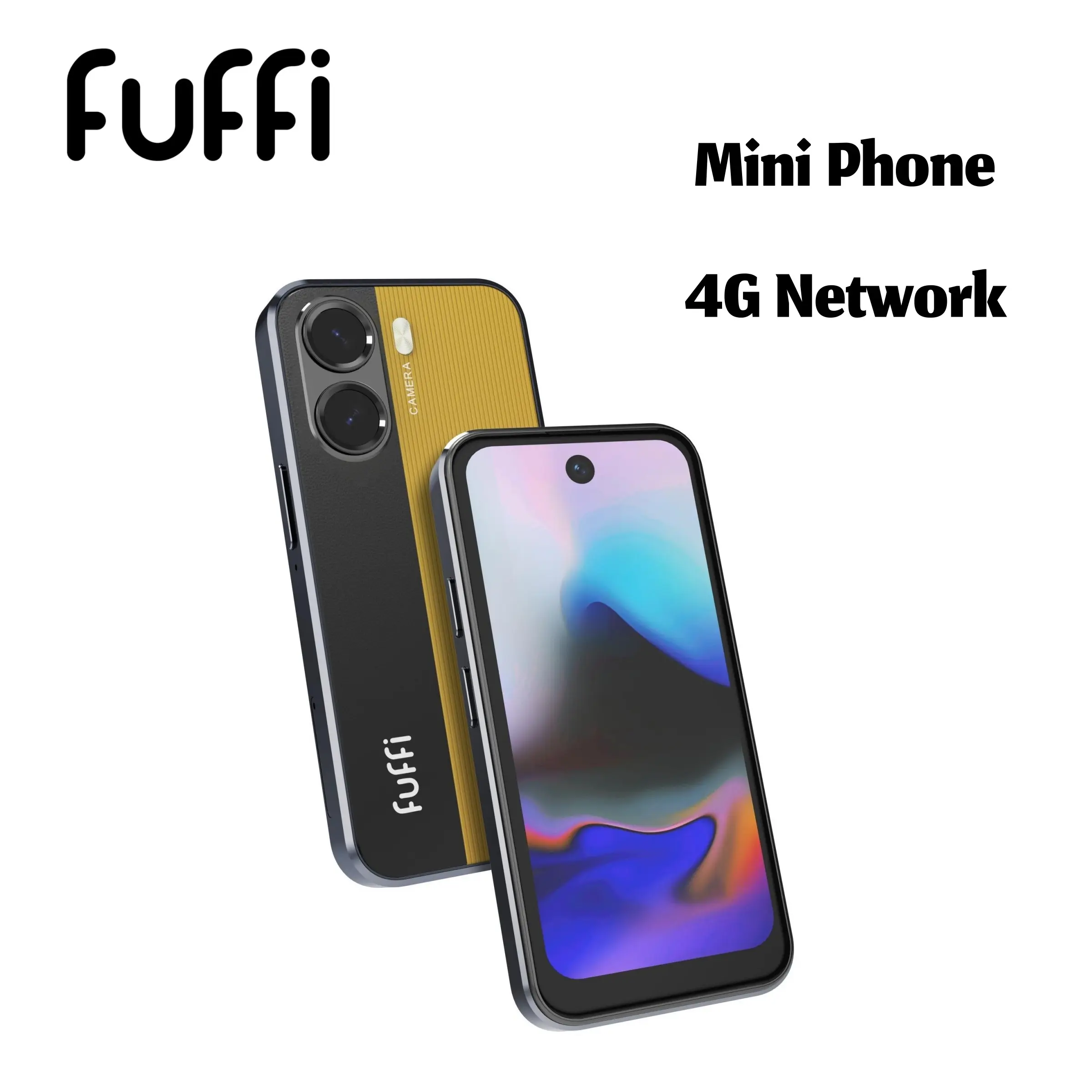 FUFFi-Mini 4G Phone, 3.75 Inch Display, Dual Sim, Android 10.0, 2+16GB Memory, 2400mah Battery, 2+2mp Camera, Fashionable Mobile Phone