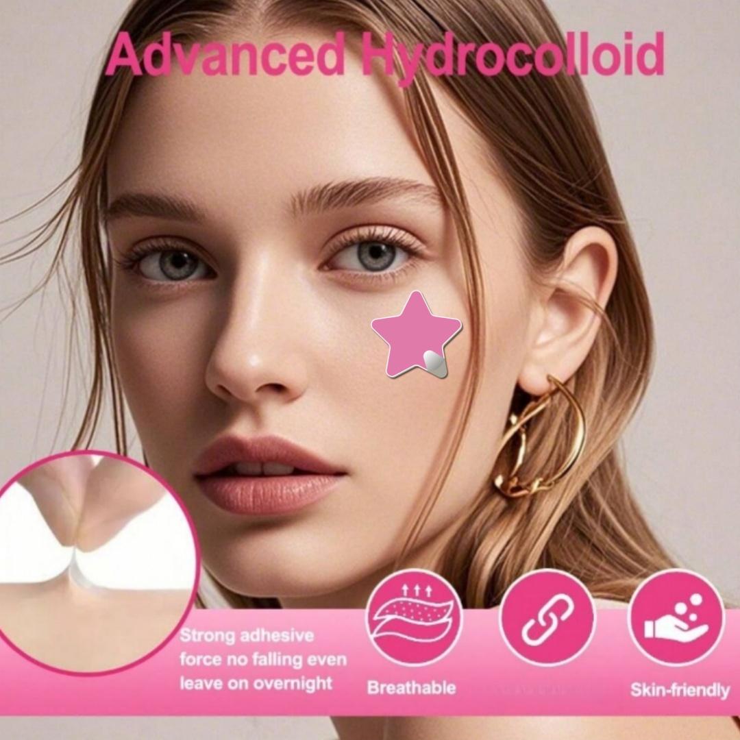 1400pcs Acne Patches for Blemishes & Zits, Invisible Hydrocolloid Cover-Up Strips, Skin-Friendly Adhesive Bandages for Face Care Routine, Skin Repair, Acne Pimple Patch