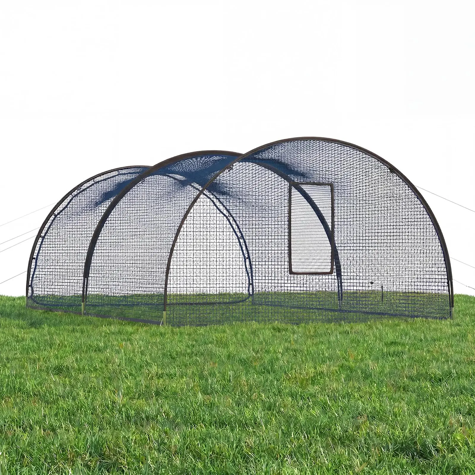Portable Baseball Batting Cage Net, Heavy-Duty Indoor/Outdoor Hitting & Pitching Training - Pitching Machine Compatible - Portable Pop-Up Frame -Black
