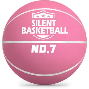 Upgraded Silent Basketball Size 7 - Indoor Noiseless Airless  Basketball,Heavier & Improved Bounce for Real-Like Dribbling,Dribble Dream  Ball with Soft Soundless Bounce
