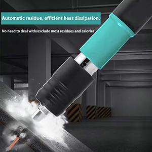 Concrete Nail Gun Kit with 50pcs Nails 5 Speed Adjustable Manual Steel Nail Gun for Red Brick & Concrete Walls Portable Impact Nailgun Metal Low Noise Household Decor