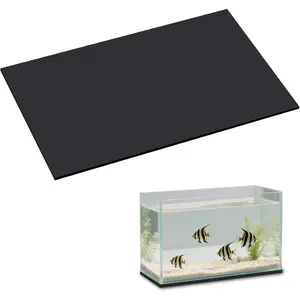 21.6 x 13Inch Self Leveling Aquarium Mat for Under Fish Tank Waterproof Compressible Neoprene Sponge Foam Rubber Sheet Roll Without Adhesive