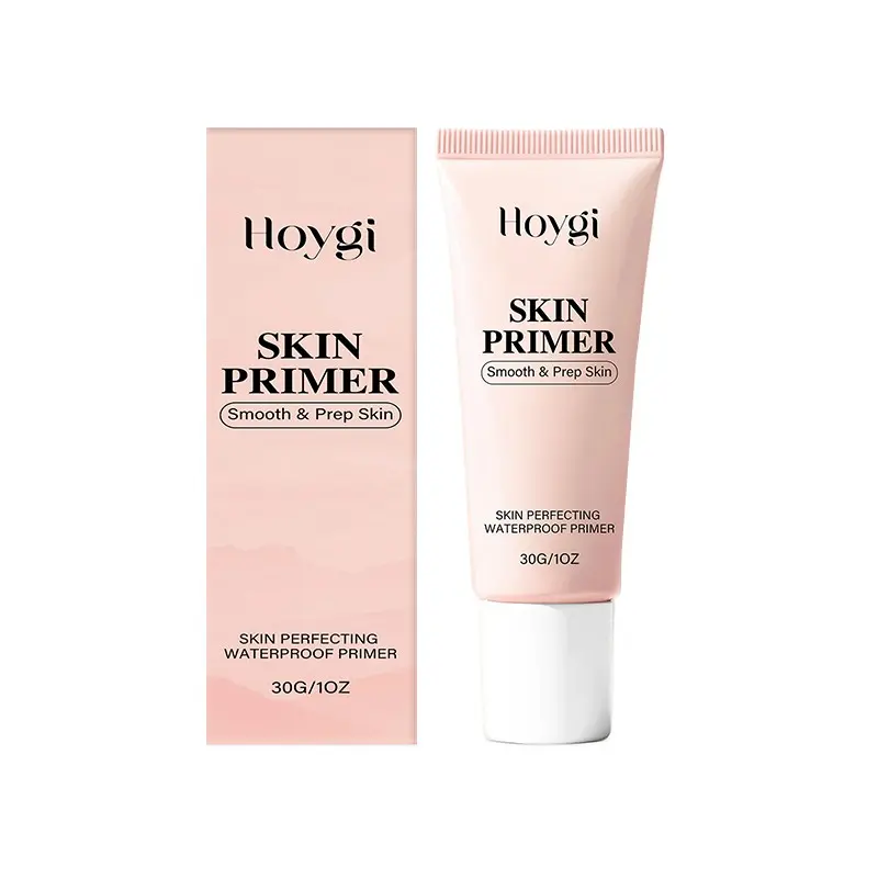 Hoygi Pore Minimizing Primer, Hyaluronic Acid Niacinamide Hydrating Makeup Base, Smooth Fine Lines Improve Foundation Adhesion Long Lasting Natural Skin Primer