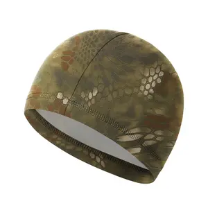 Sun protection cycling cap, brimless, outdoor breathable quick-dry sports cap, digital print, lightweight