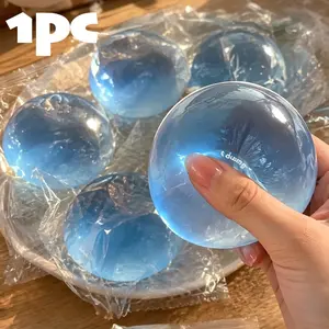 Crystal Malt Ball Stress Relief Toy, 6cm Soft Slow Rise, Kids and Adults Relaxation Gift, Birthday, Christmas, Easter, Party Gifts
