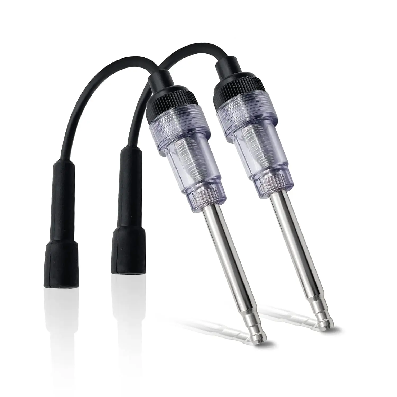 2 count Spark Plug Tester, Engine  Coil Tester Straight Boot  Test Spark Plug Light Checker Automotive Spark Tester for Automotive  Lawnmower Internal External Engine