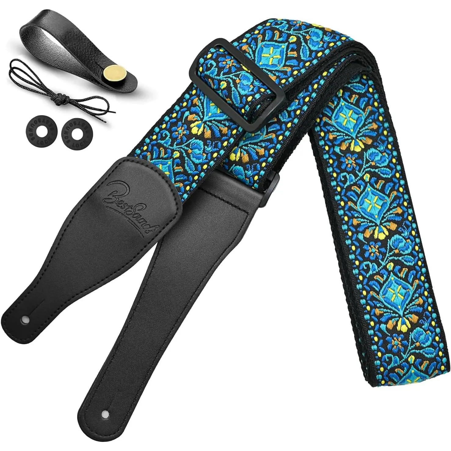 Acoustic Guitar Strap, Jacquard  Straps for Bass Electric Guitars