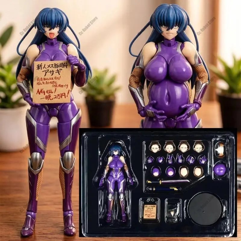 Figurine From The Taimanin Series, Second Edition Igawa Asagi Axe Figurine, PVC Statue Model, Doll Collection, Action Figure