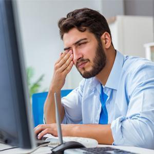 Blue Light Blocking Glasses, Anti Eyestrain Glasses with UV Protection, Blue Light Glasses For Men And Women Eyeglasses Bluelight Eyestrain