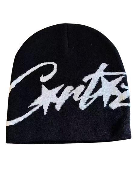 Trendy Unisex Star Letter Jacquard Knit Beanie Hat for Winter Streetwear, Cozy Soft Stretchy Y2K Style Skull Cap Ideal for Daily Outfits, Outdoor Sports, Travel, and Music Festival Looks new wear Heart design denim baseball Black Flatbill stylish beret