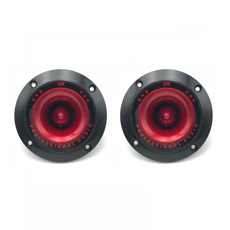 2/4Pcs 3 Inch Piezoelectric Tweeter Audio Speaker Treble Ceramic Piezo Loudspeaker for Hi-Fi System Car Audio