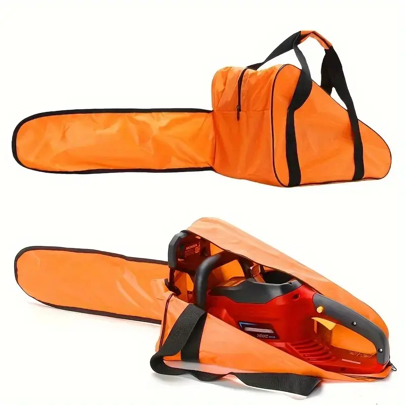 16/18/20 Inch Chainsaw Storage Bag, Oxford Fabric Handheld Box, Fits Gasoline & Battery Chainsaws, Portable Waterproof Tool Organizer