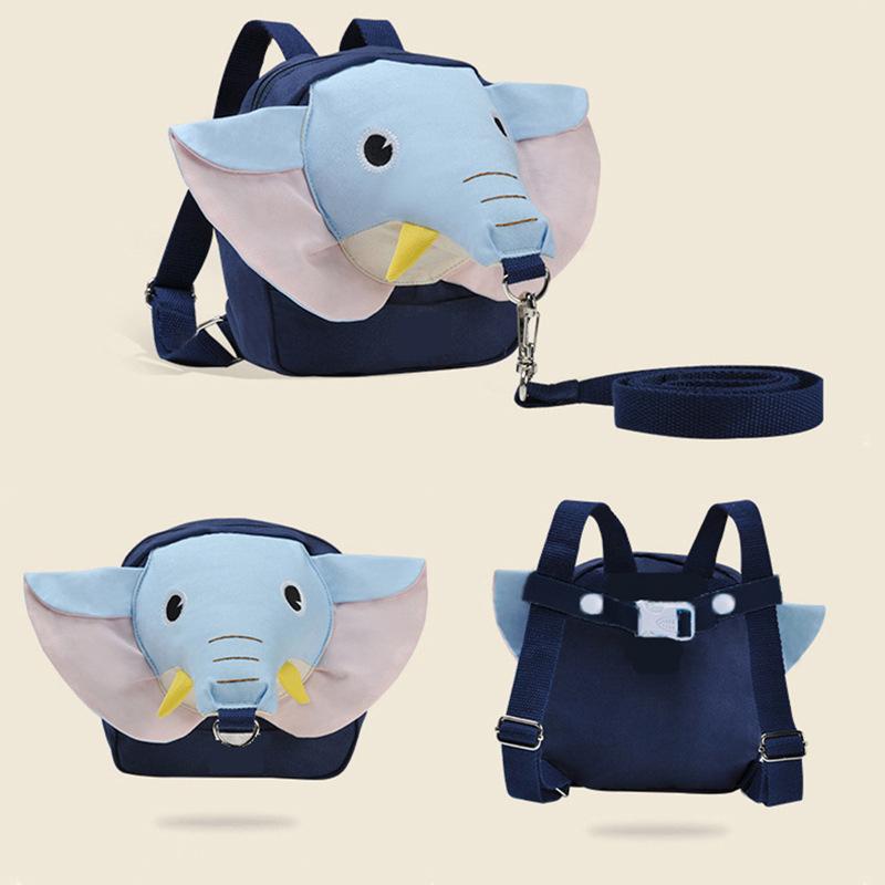 Super Cute Anti-Lost Backpack | Mini Rucksack with Traction Leash, Wrist Link & Security Lock with Key, Portable Lightweight Travel Backpack