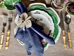 Navy Blue Cotton Tablecloth, 100% Cotton, Checkered Tablecloths, Farmhouse, Gingham Rectangle Tablecloth Heavy Duty Linen Checked Table Cover, Cloth Picnic Kitchen Dining 63x126 Navy and Cream