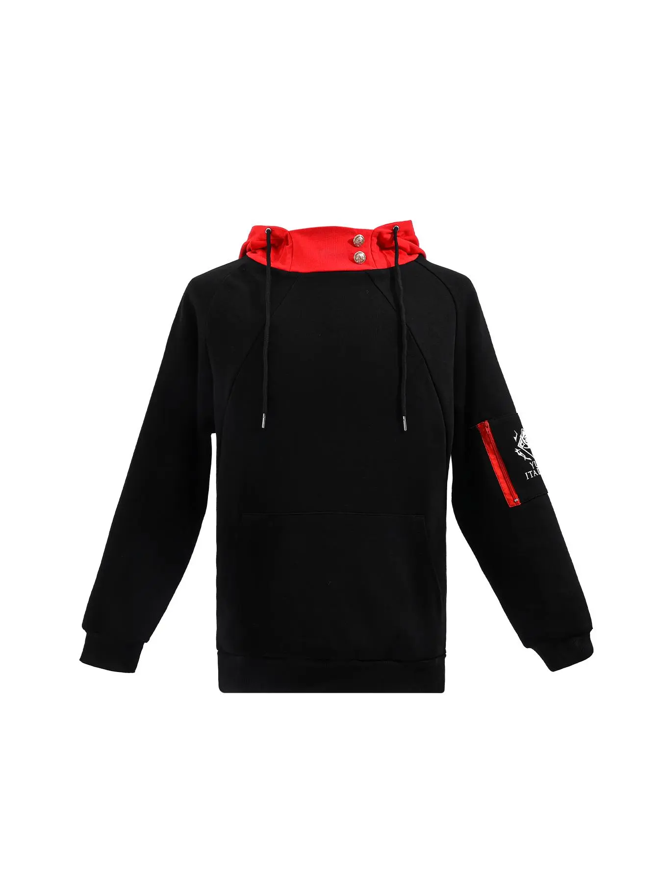 Anime Cosplay Yukihira Takagi Yuri Fan Merchandise Pullover High Neck Sweatshirt Hoodie Women, Casual Fitted Colorblock All-Season Outerwear