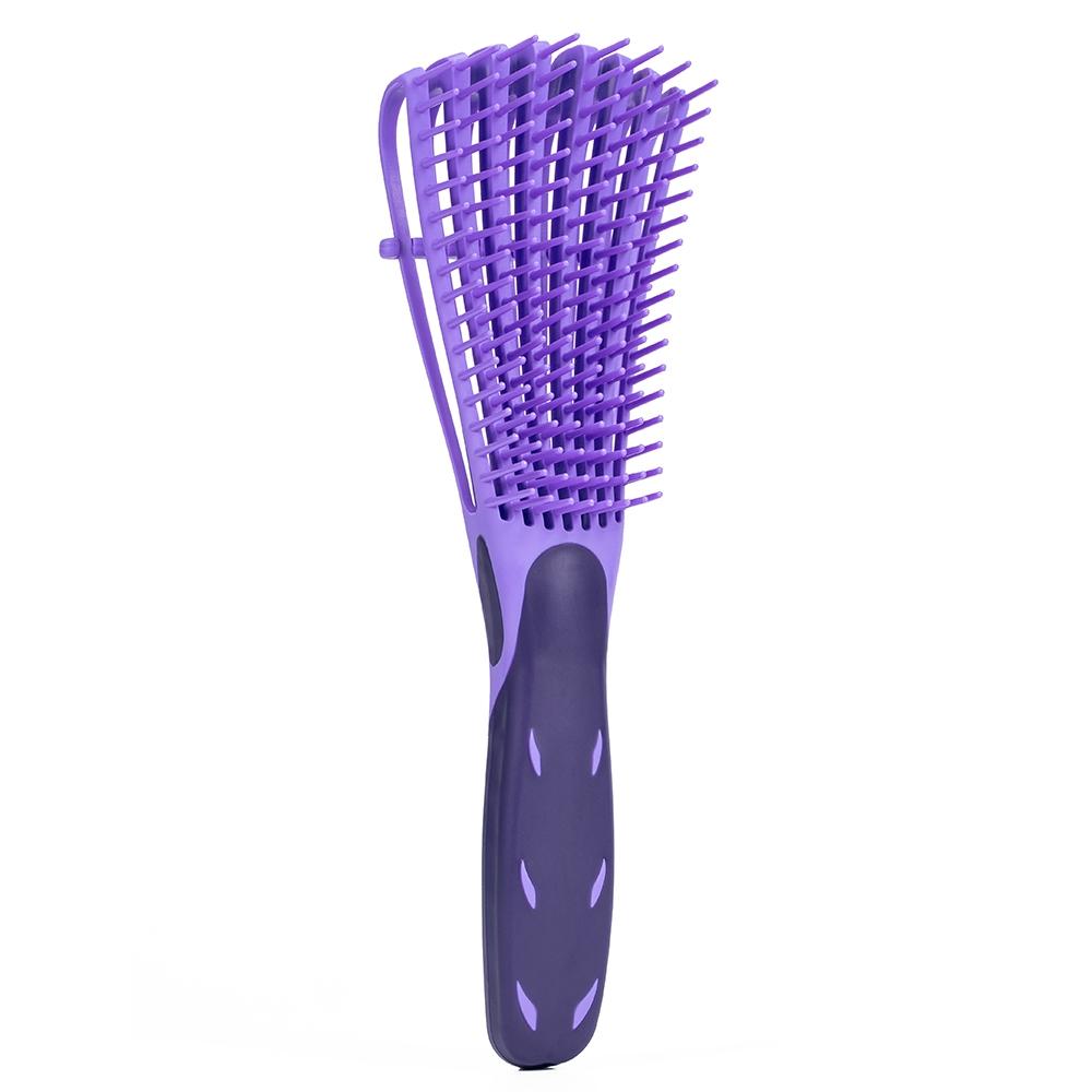 8-Claw Hair Comb for Volumizing, Soft Massage Brush, Scalp Massager, Detangling Comb for Curly Hair, Detangling Hairbrush, 1 Piece, Finishing Comb