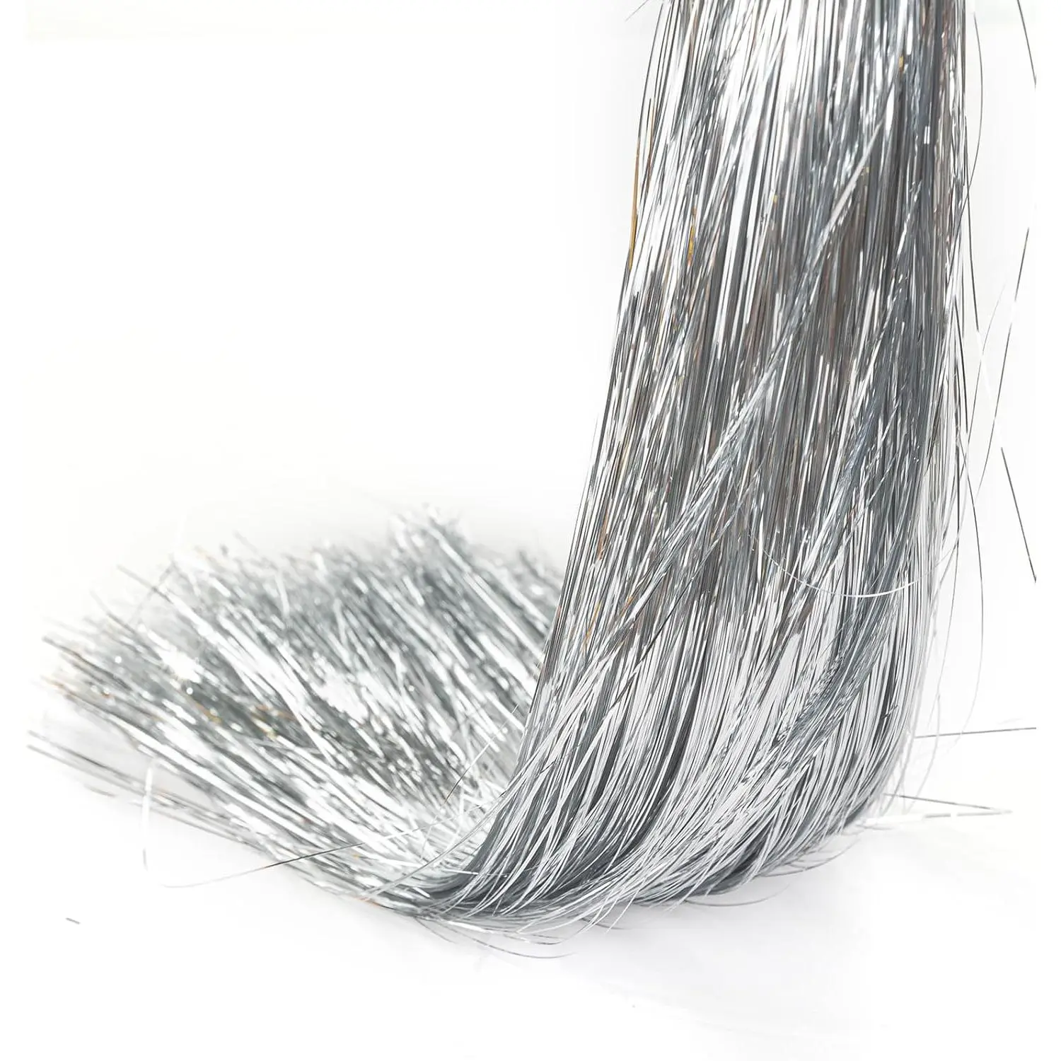 10000 Strands Christmas Tinsel Icicles  Metallic Tinsel Foil Fringe Icicles Christmas Tree Tinsel Decoration for Christmas Birthday Wedding Party  Decoration