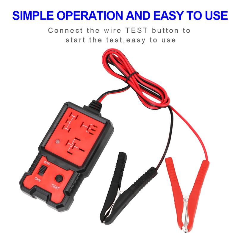 Automotive Relay Tester Tool for Winter, 12V/24V Car Relay Tester, Automotive Relay Tester Tool 2025, Code Readers and Scan Tools, Diagnostic, Test and Measurement Tools,TikTokShopBlackFriday, gift for men, Christmas gift