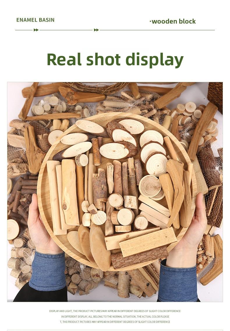 20Pcs Natural Wood Slices, Unfinished Round Wooden Circles for DIY Crafts, Painting, Rustic Home Decor