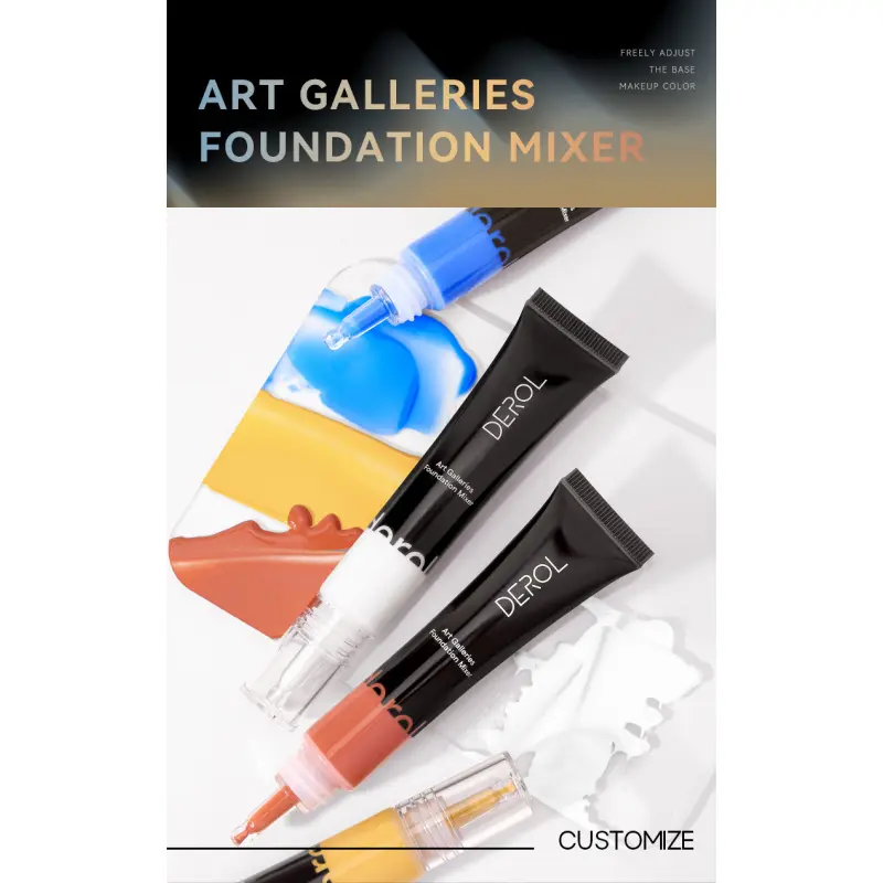 Cosmetic Foundation Color Adjuster Pigment Drops - Sheer Texture, Travel-Friendly Compact Bottle, Even Skin Tone Brightening Lightweight Tinted Mixing Liquid for Salon & Daily Makeup, Fix Wrong Shades, Customize Undertones, Color Correction, Customize War