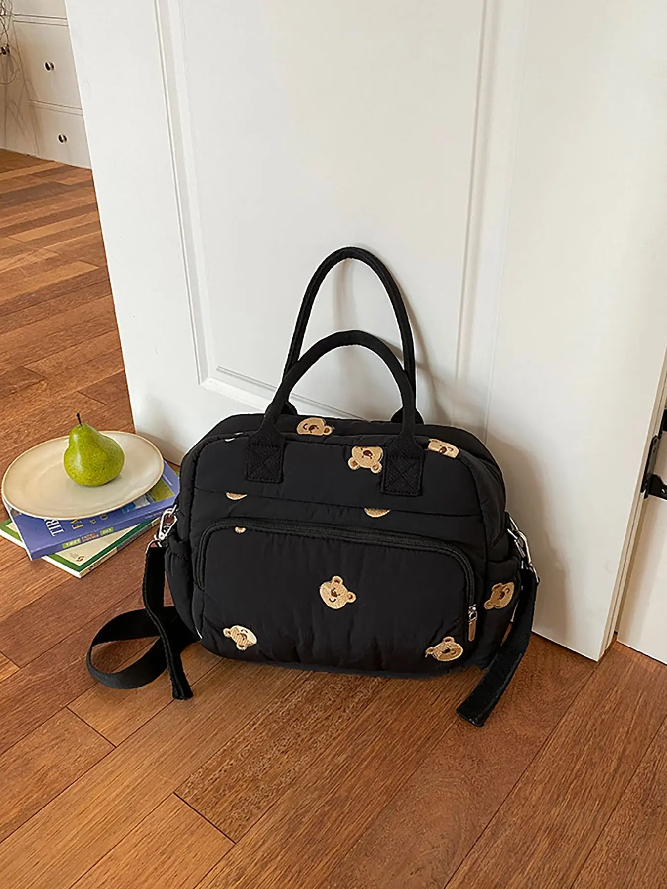 New Fashion Large Capacity Baby Bag, Single Shoulder Crossbody Bag, Mom Handbag, Mummy Bag, Mommy Bags, Diaper Bag, Travel Diaper Tote, Multi-Pocket Maternity Bag, Travel Friendly