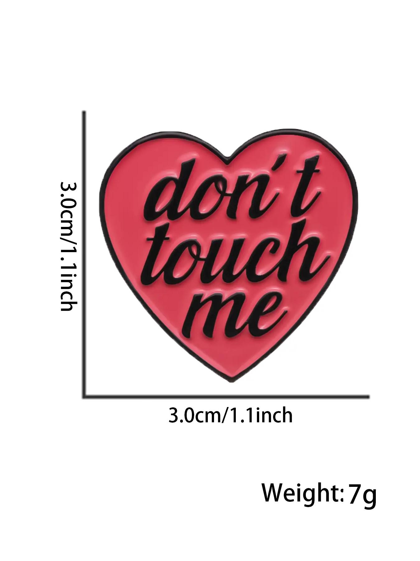 Fashion Letter & Heart Design Brooch Pin As Valentine's Day Gift, Fashion Alloy Accessories for Women & Men, Fashion Brooch for Daily Clothing Decor, Trendy All-match & Exquisite Brooch for Birthday Gift