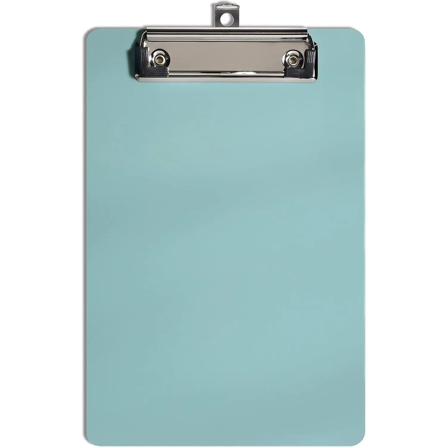 Plastic Small Clipboard, Green A5 Memo Size Clip Board | Mini Size 6 x 9 in for Students, Teacher, Women, Office & School Supplies