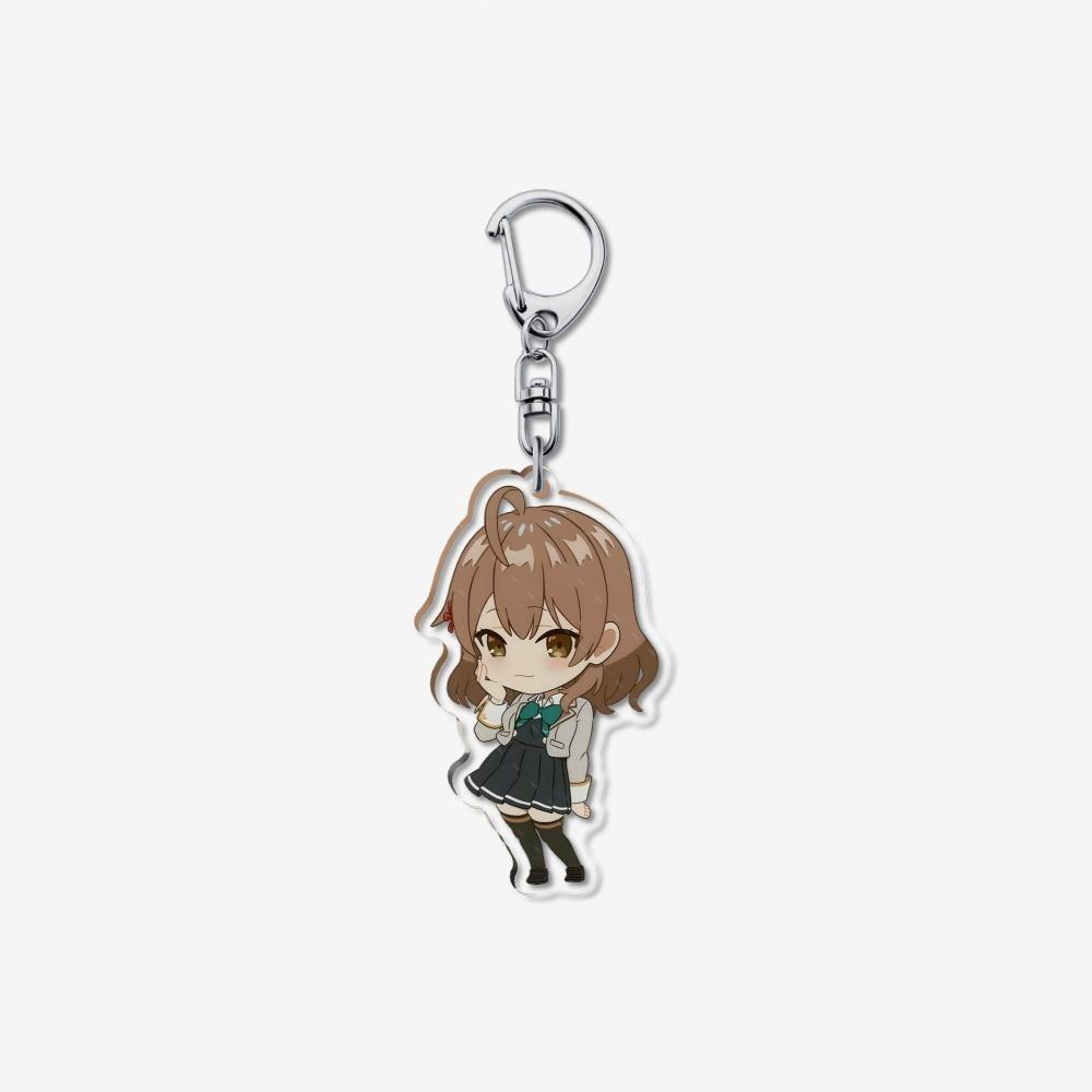 Anime Alya Sometimes Hides Her Feelings in Russian Acrylic Keychain Pendant Cartoon Masachika Alisa Keyring Decor Accessories
