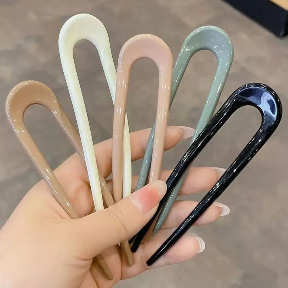 Lovely Multi-Purpose U-shaped Hair Pins, Sleek Minimalist Elegant Hair Forks, Easy-to-Use Lazy Hair Sticks, Practical Hair Accessory To Create Quick, Stable Daily And Gentle Formal Updos For Women