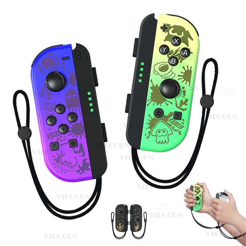 Digital Wireless Controller, BT 5.2 Gamepad for Nintendo Switch/Lite/Oled, Wireless Controller Joystick with Dual Vibration, Gamepad for PC, Joystick Controller Cover, Console Joystick, Wireless Game Controllers, Gaming Items