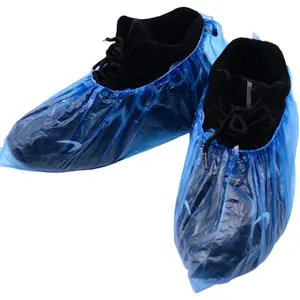 200PCS (100Pairs) Disposable Shoe Covers Waterproof, Non-Slip, Durable Boot Covers for Indoors Cleaning Real Estate Travel Construction Workplaces, Plastic Disposable Shoe Covers for Men and Women.