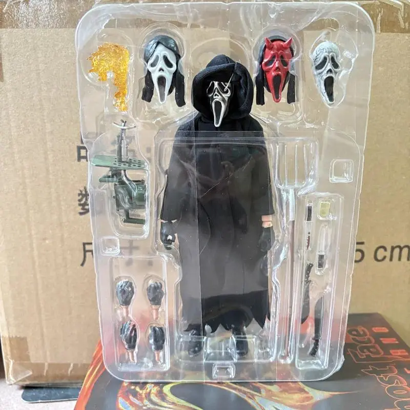 Scream Ghostface Figures Anime  Ghost Nun Action Figure Inferno Version Horror Toys Halloween Party Christmas Gifts