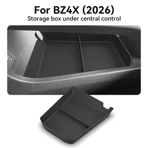 Toyota Bz4x Dashboard Storage Tray, Compatible with 2026 Model, Interior Accessory, Armrest Bottom Organizer, Internal Storage Insert Tray