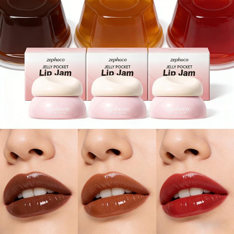 Moisturizing Lip Balm Set Chocolate Watermelon Color Jelly Texture Gentle Hydration Nourishing Lips Daily Care