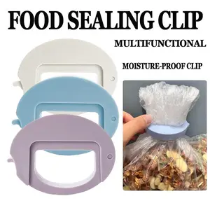 Multifunctional Food Sealing Clip Durable Kitchen Snack Savers Food Bag Clips Storage Organizer for Freshness Secure Storage