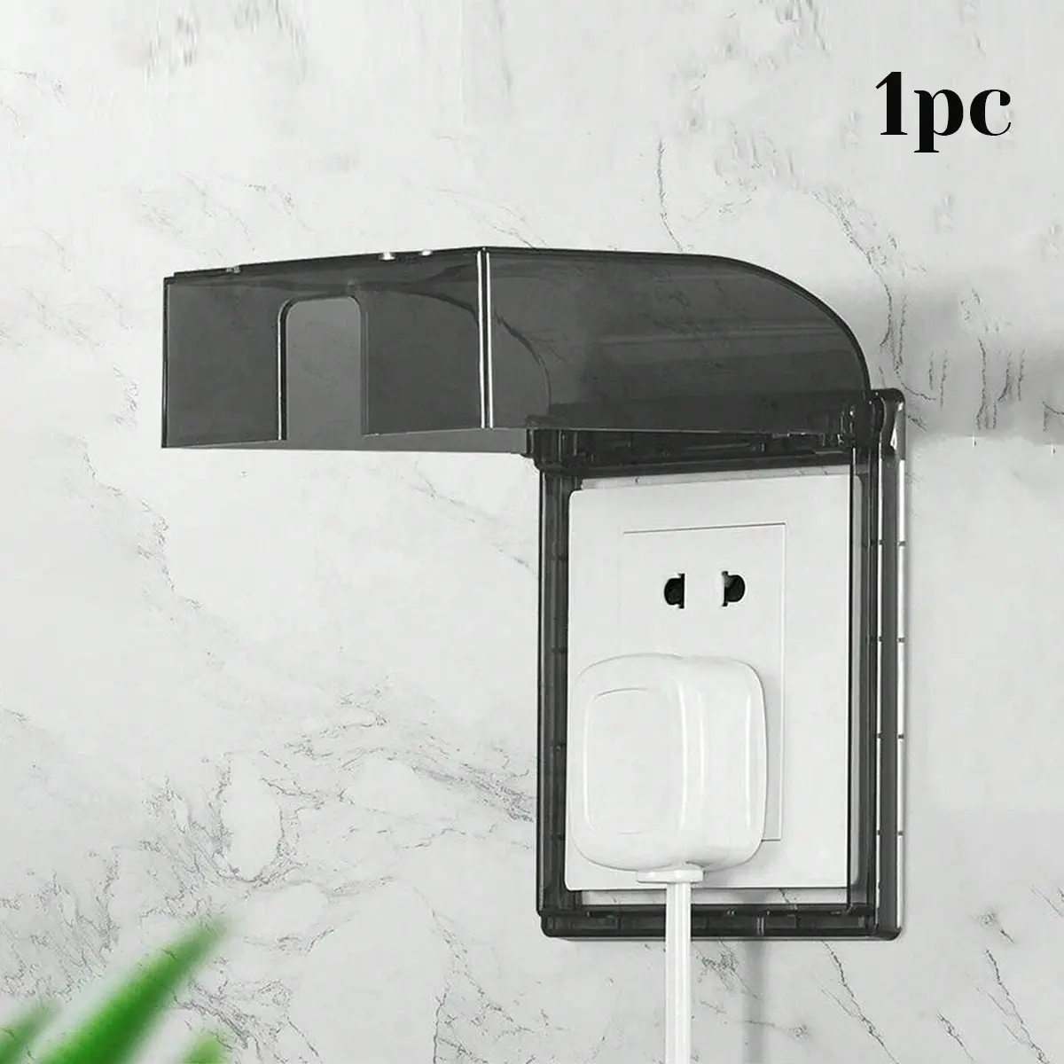 Waterproof Switch Socket Cover, Splash-Proof Wall Protector, Transparent 86-Type, Versatile Kitchen Balcony, Bathroom, Outdoor, /transparent, with Storage Bag
