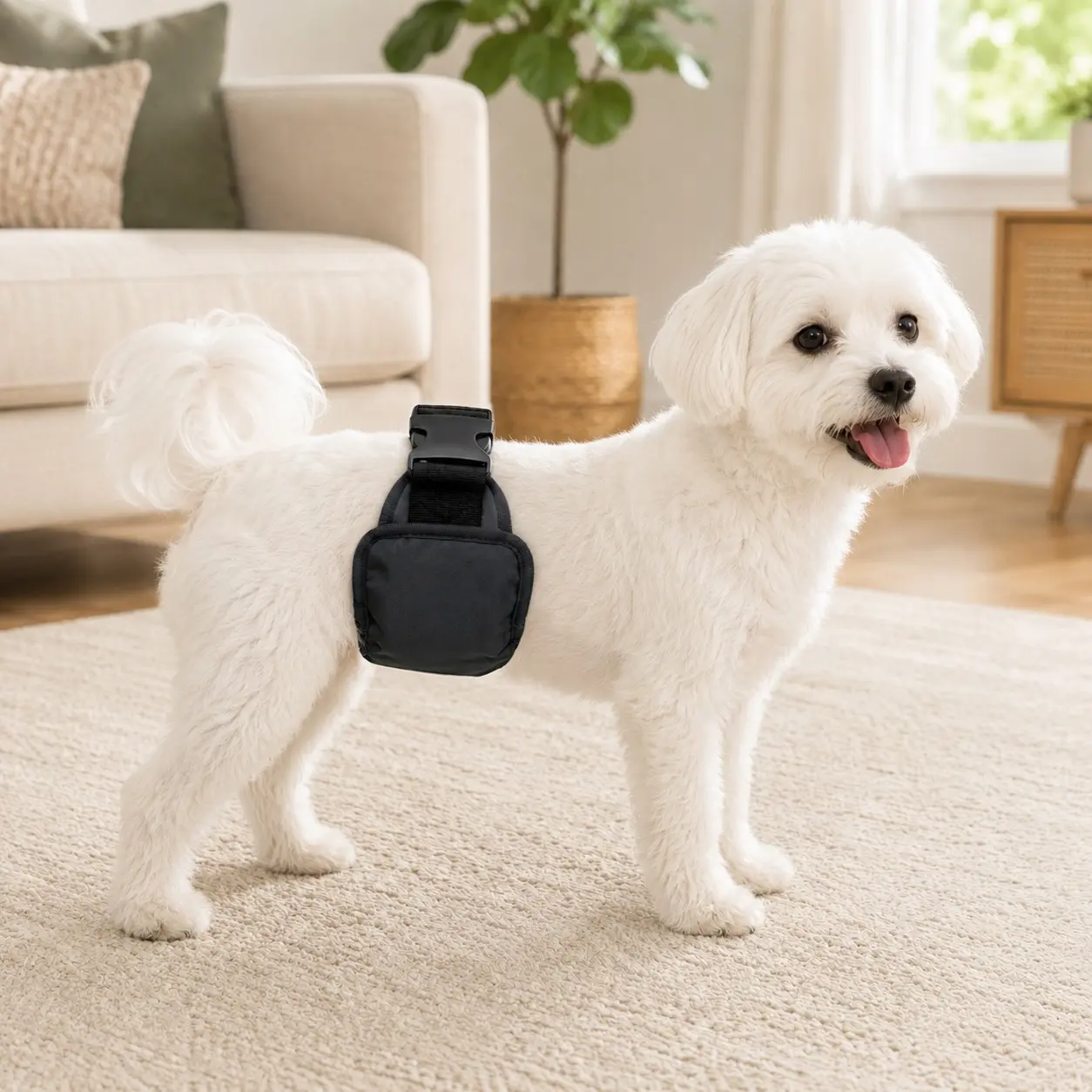 New Male Dog Underwear, Comfortable and Breathable, Outdoor Anti-Harassment, Leak-Proof, Safe for Shih Tzu and Golden Retriever