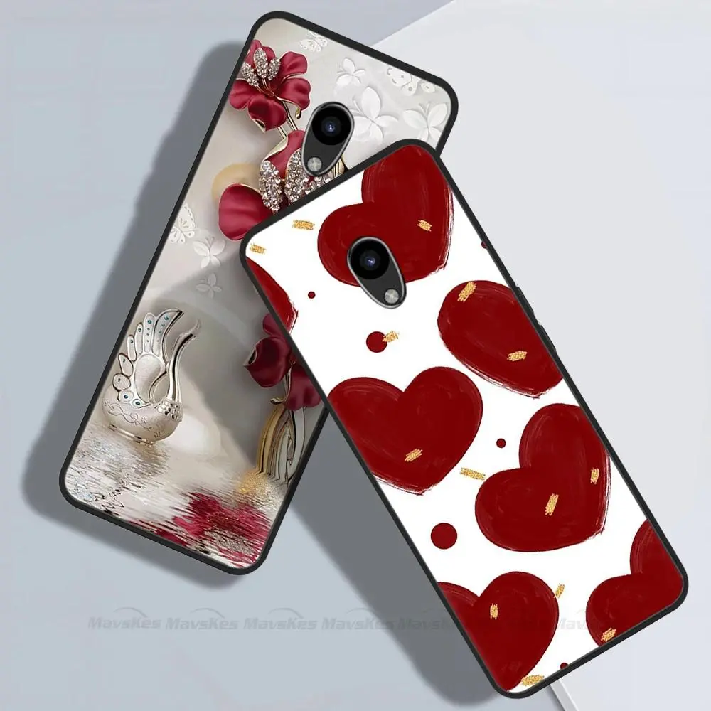 For Qin F21 Pro  Cute Cartoon Cat Duck Painted TPU Silicone Back Cover for Xiaomi Qin F21Pro Phone  Shockproof Fundas Girly Transparent iPad with Pen Slot