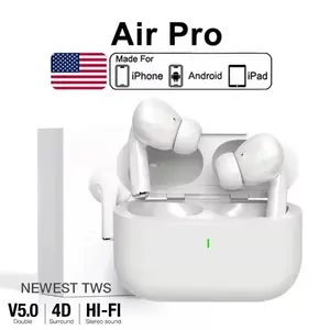 TWS New Pro Wireless Bluetooth Earphones Headphones ANC Noise Reduction Earbuds Low Latency HiFi Sound for Android