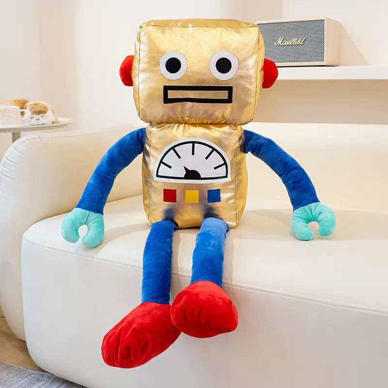 Space Robot Baby Stuffed Plush Toy Soft Kids Doll Super Hero Gift For Boys Birthday Xmas Holiday Present