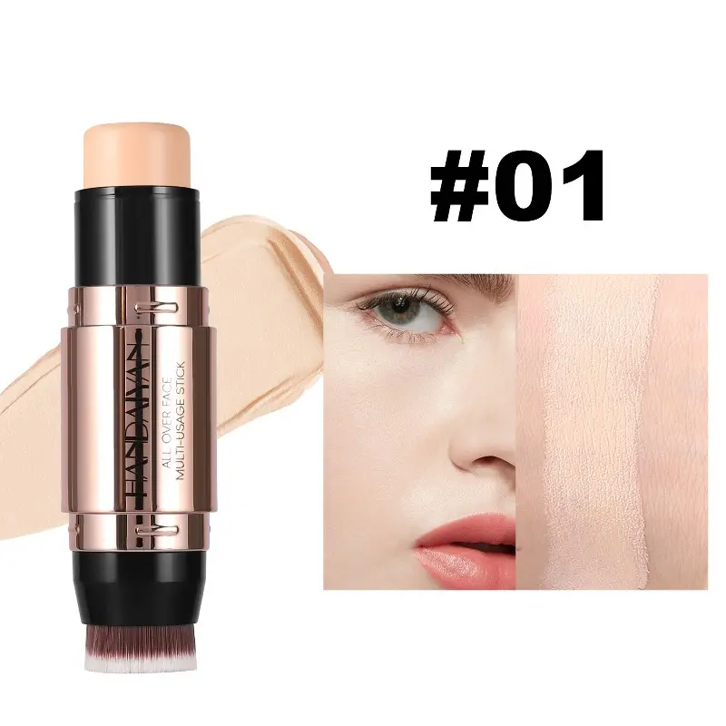 Contour Stick Double Head Highlight Contour Concealer Stick Natural Three-Dimensional Shadow Contour Concealer